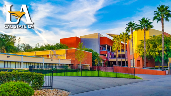 The front of the student union building.