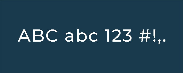 An example of a font style.