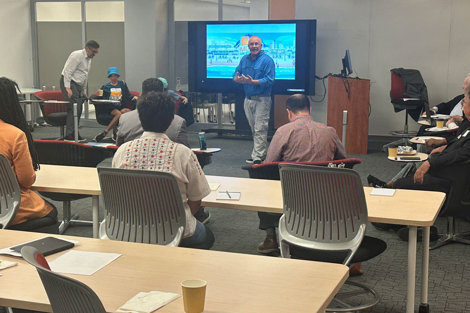 Mike Bonin, executive director of the Pat Brown Institute welcomes Move LA 