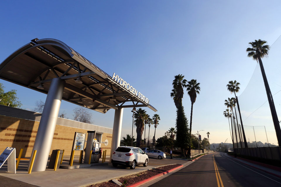 Hydrogen Research and Fueling Facility at Cal State LA. 