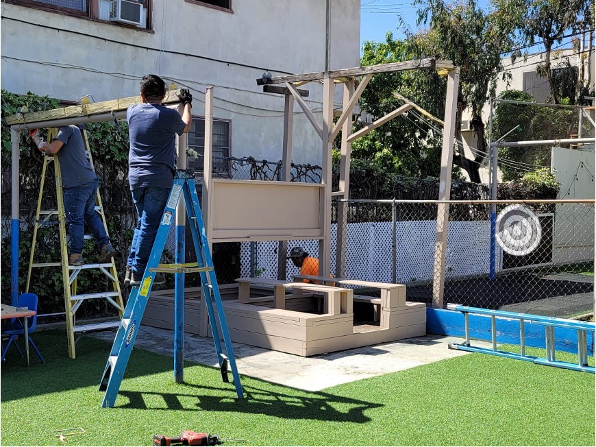 pre school canopy project