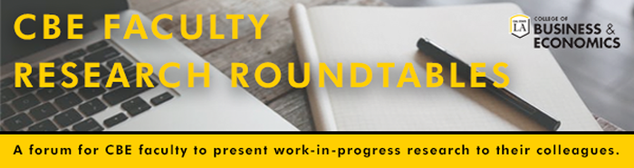 Faculty Research Roundtables
