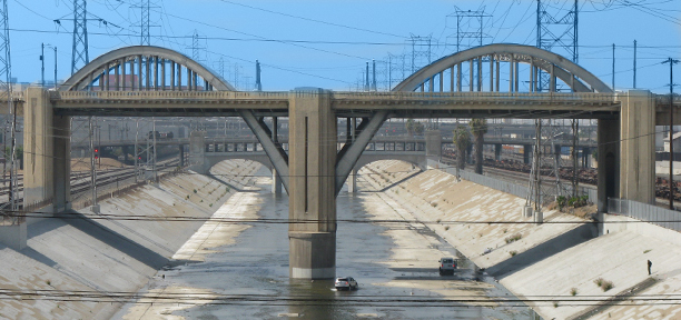 MS Civil Engineering. Bridge in Los Angeles