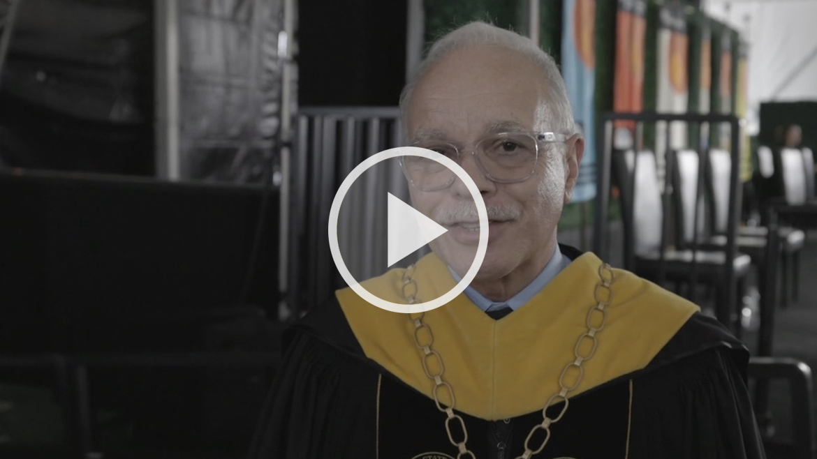 President Covino's thank you message