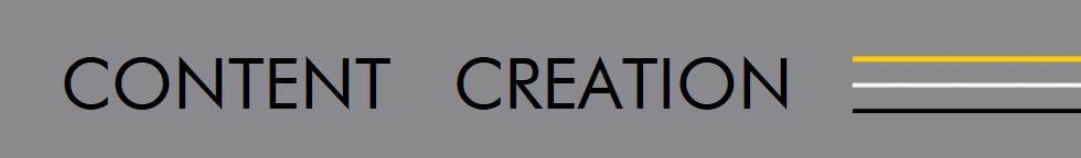 Content creation option application banner image