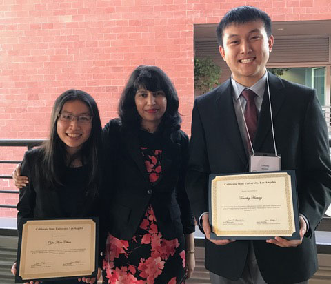 CIS students win poster competition