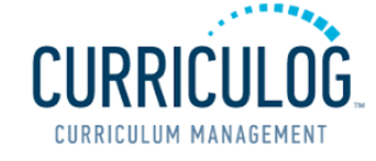 Curriculog logo in blue