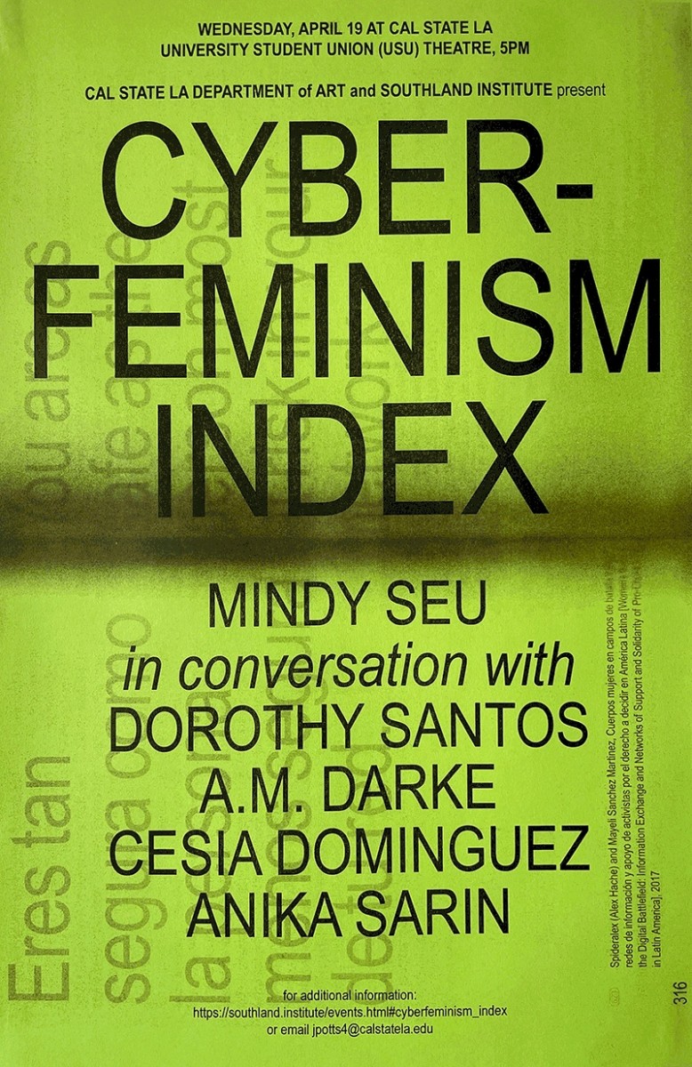 Lime green background color of scanned magazine with black type