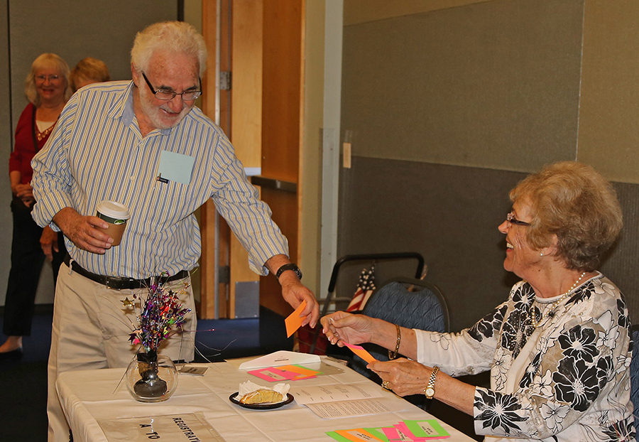 Harold Cohen, Rosemarie Marshall-Holt at Fall 2016 Luncheon