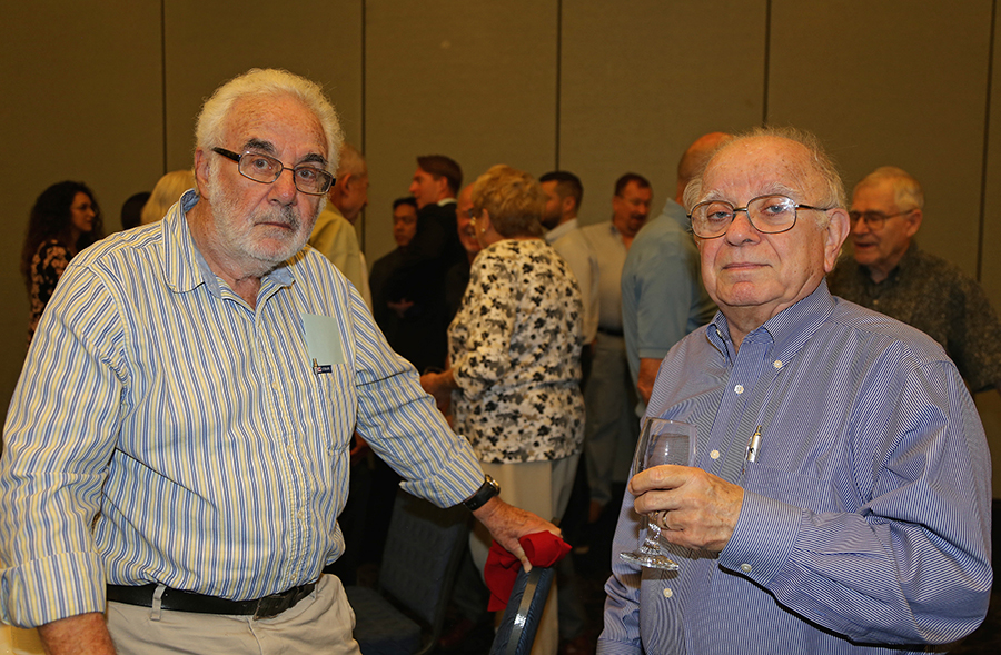 Harold Cohen, Stanley Burstein at Fall 2016 Luncheon