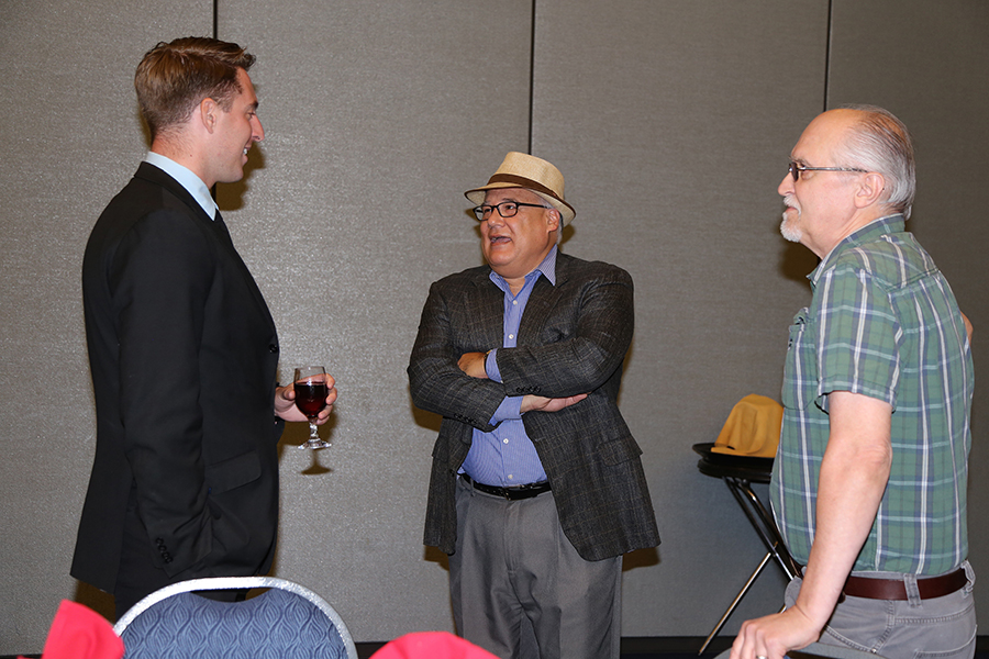 David Shipko, Jim Garrett, Martin Huld at Fall 2016 Luncheon