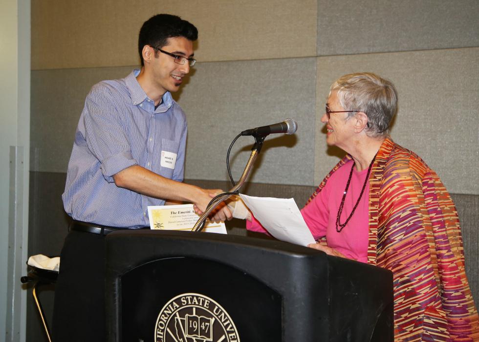 Janet FIsher-Hoult with Meher Beigi-Masihi 