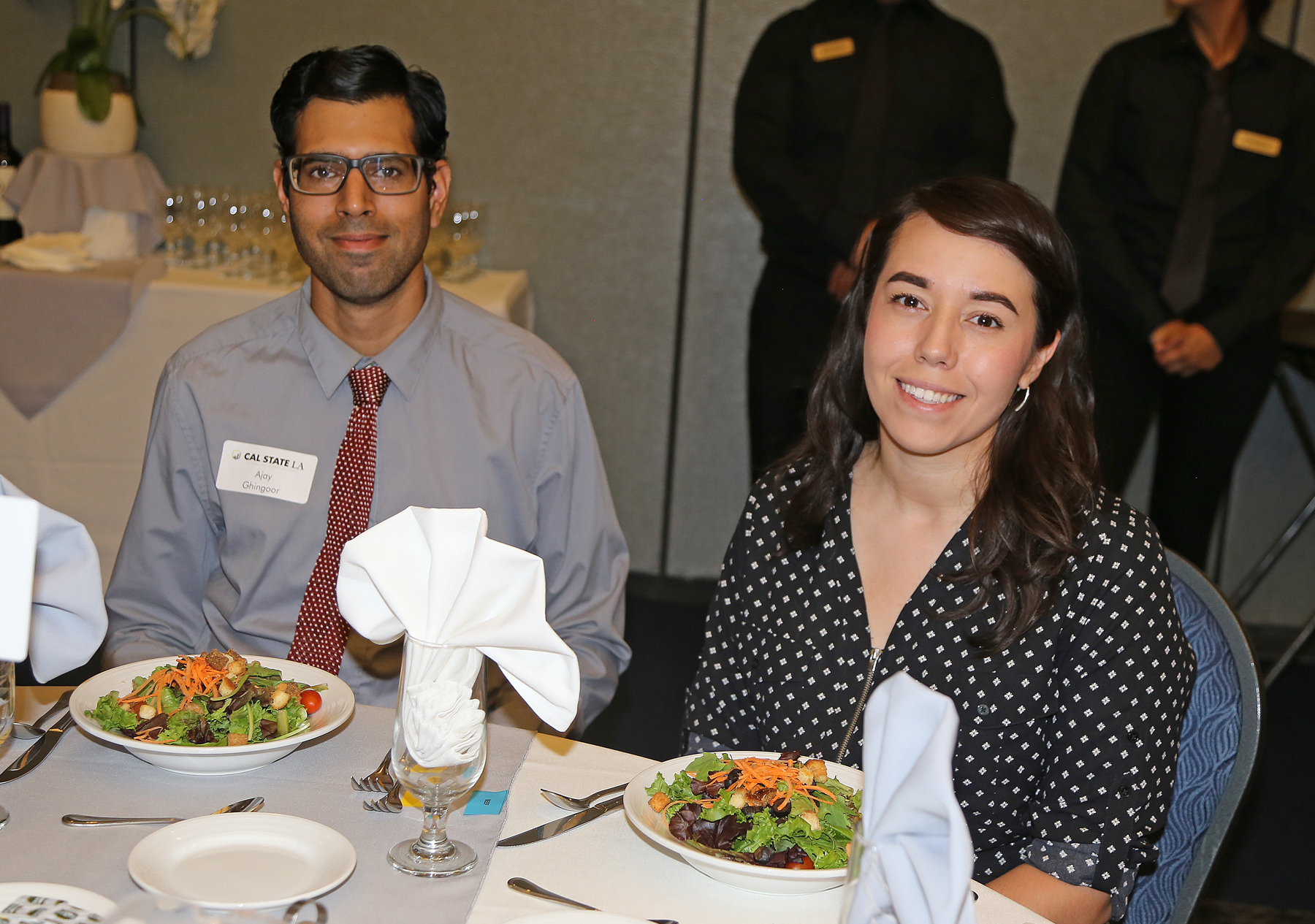 students at fall luncheon