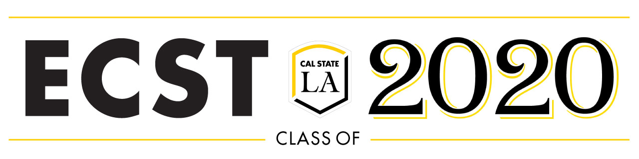 Cal State LA, ECST Class of 2020 banner