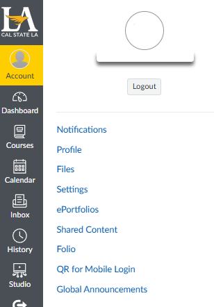 edit user on canvas