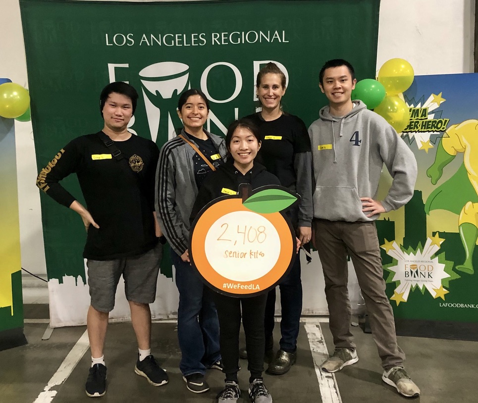 Volunteering at the LA Regional Food Bank Photo 1