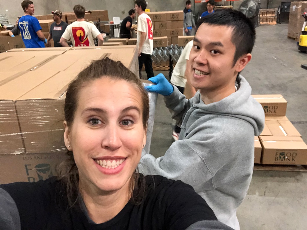 Volunteering at the LA Regional Food Bank Photo 3