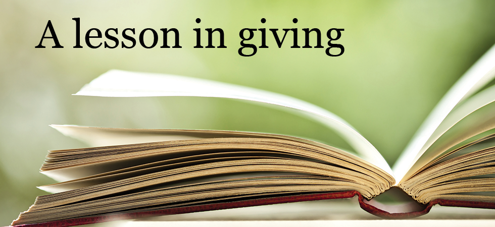 giving book