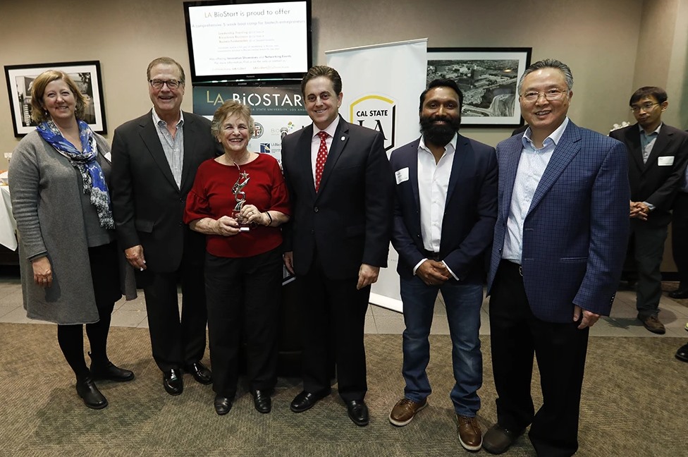 six la biostart partners gather for a picture