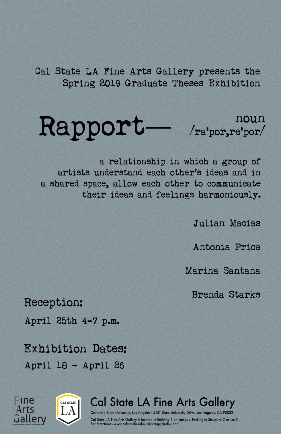 Grad Theses Exhibition