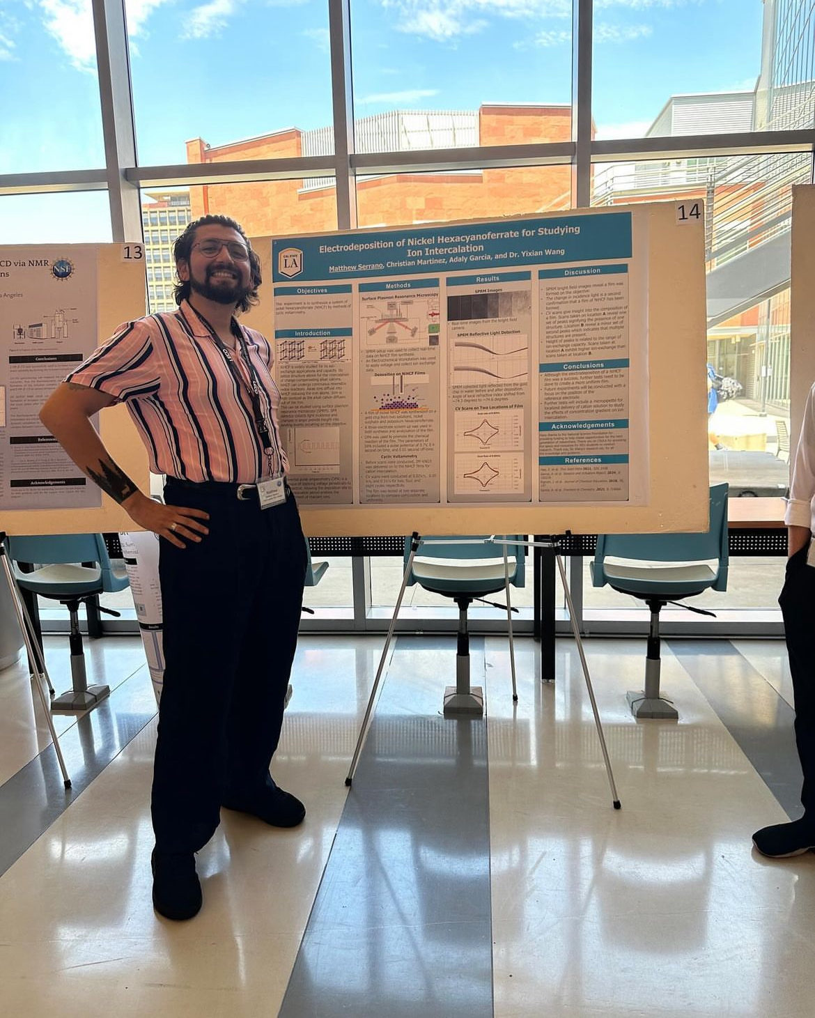 Matthew Serrano at URISE REU