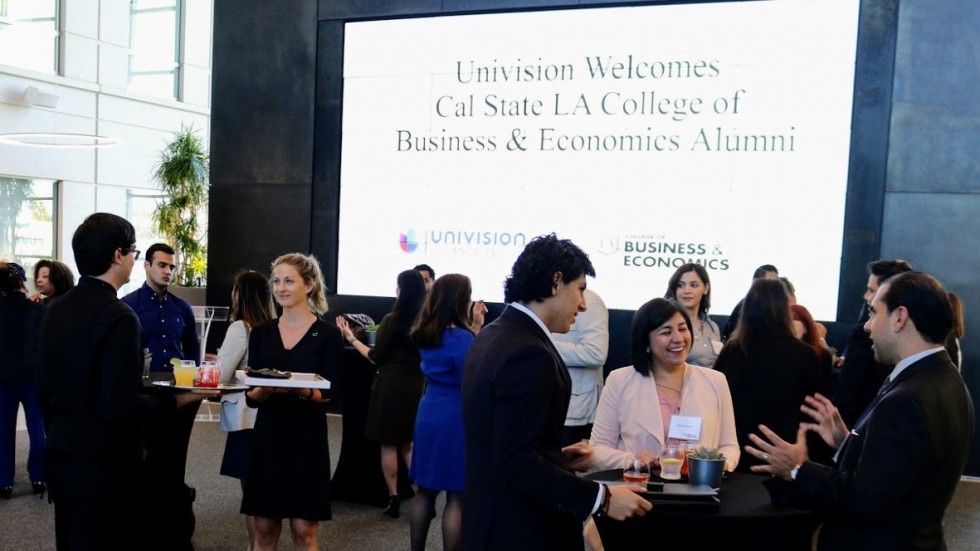 Cal State LA at Univision Networking Event