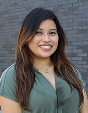 woman smiling
