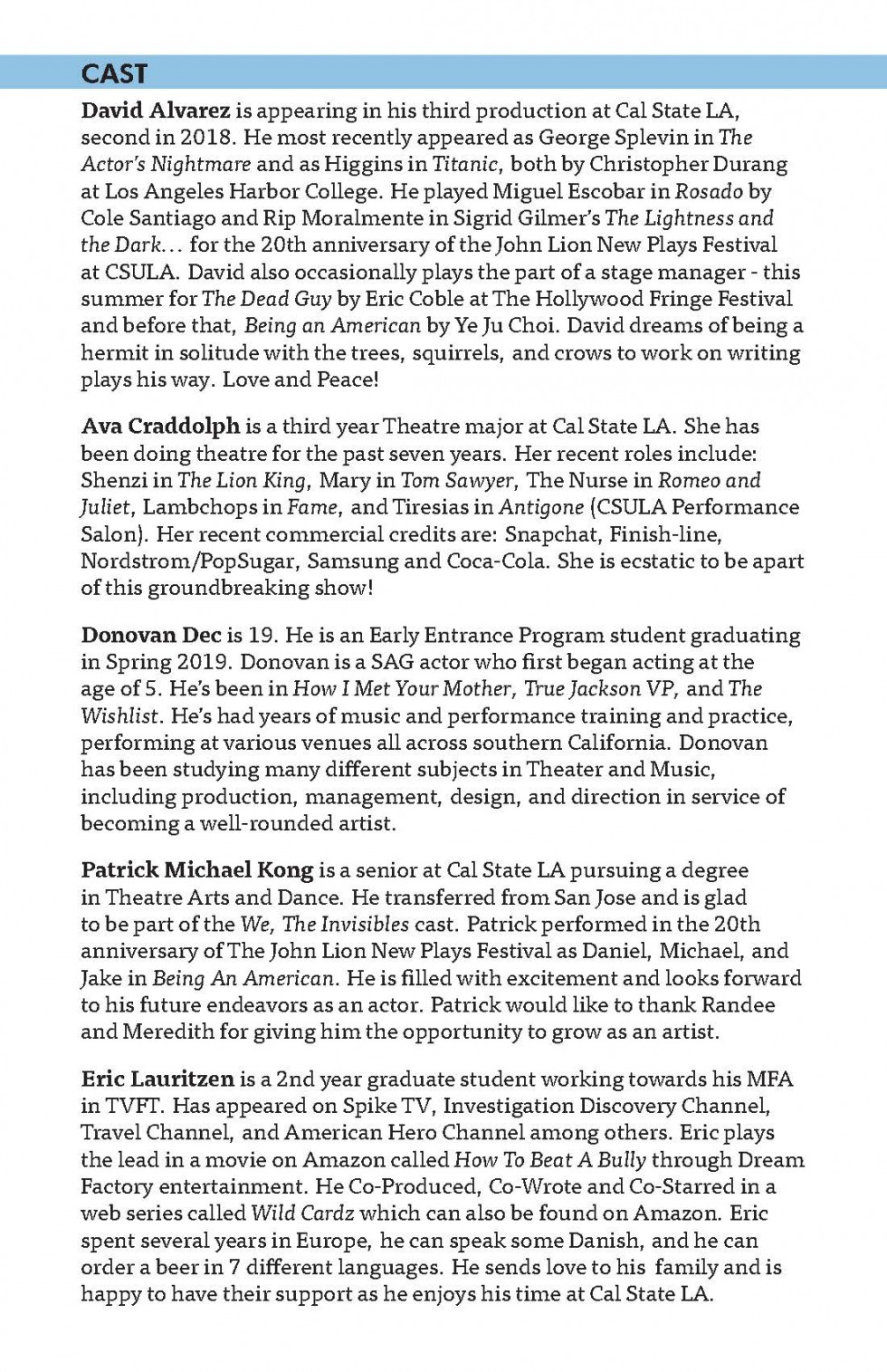 WTI Program page 6