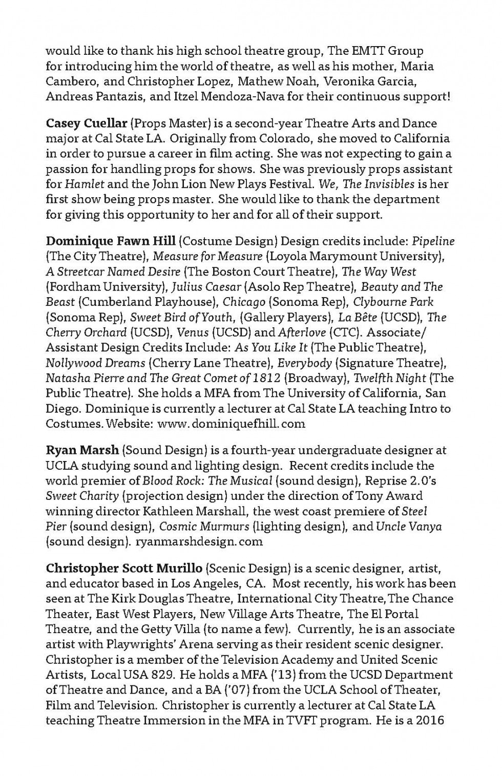WTI Program Page 11