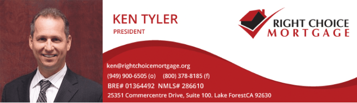 Ken Tyler, President of Right Choice Mortgage