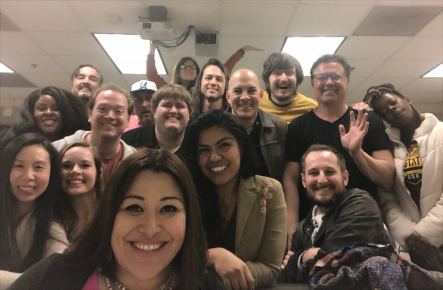 Actress Laura Vallejo Visits MFA Acting Cohort