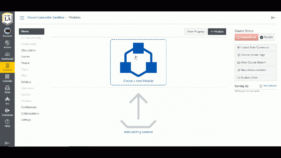 Making a Module Animated GIF