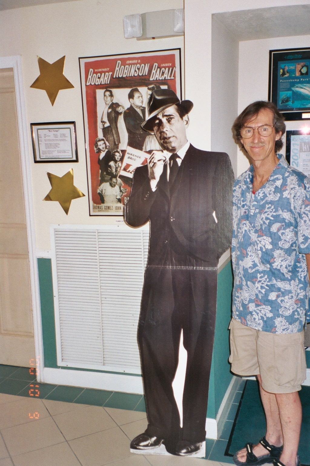 Me and Bogie at Key Largo