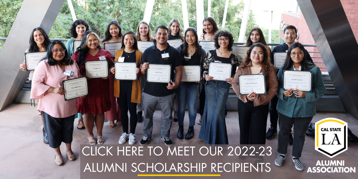 Click here to meet the 2022-2023 Alumni Scholarship Recipients