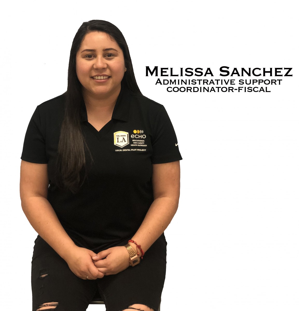 Melissa Sanchez- Admin staff