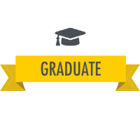 Master's Degree with Graduation Cap Icon
