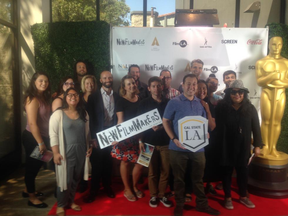 Faculty and Students at the 2018 New Filmmakers LA Latinx Film Festival 