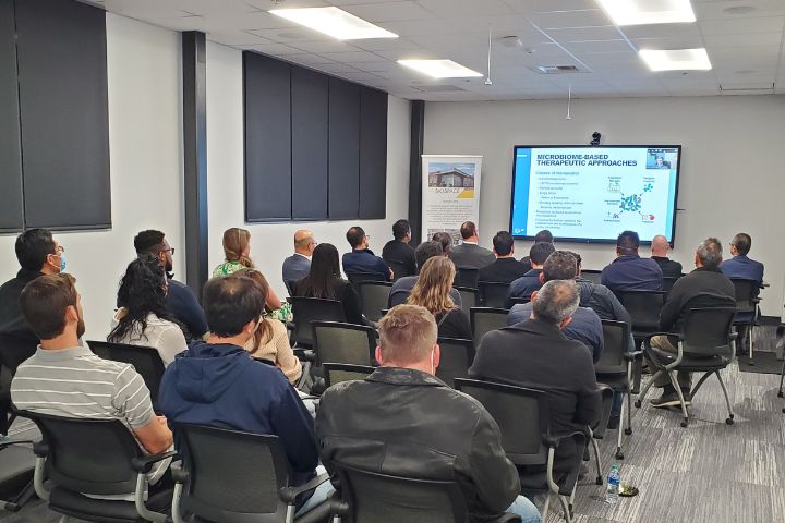 presentation by nixon peabody in la biospace conference room