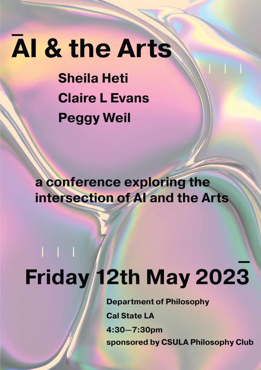 AI and the Arts  How does/will AI influence/undermine the Arts? does intention matter then it comes to art, and might that value