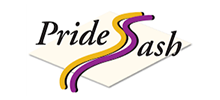Image description: Pride Sash logo