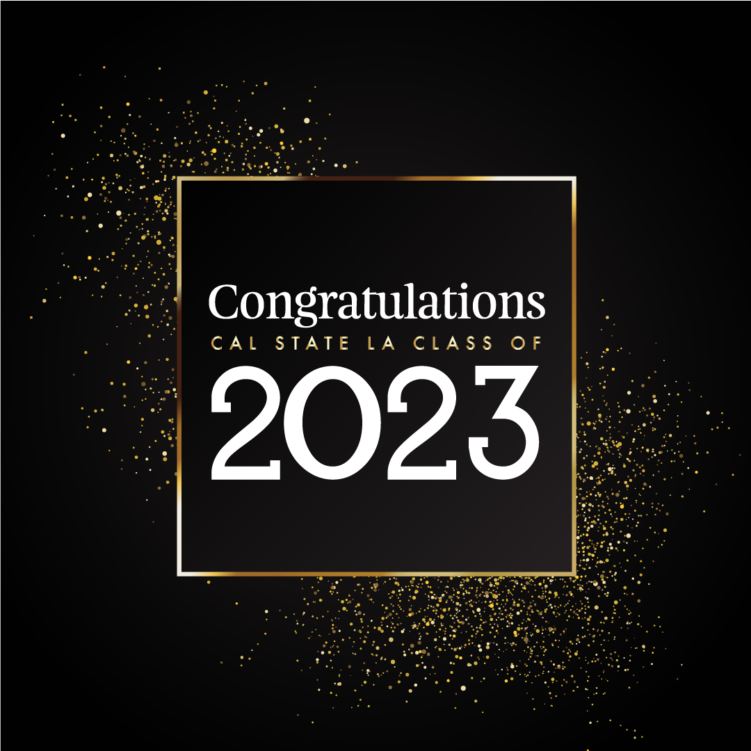 Congratulations class of 2023 (dark and glittery design)
