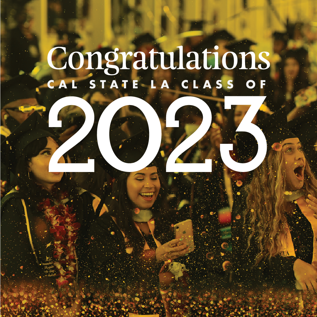 Congratulations class of 2023 (gold design with students)