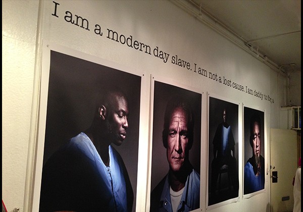 Portraits on Inmates as part of exhibit