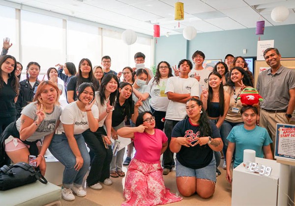 Asian Pacific Islander Students at a TEA Social