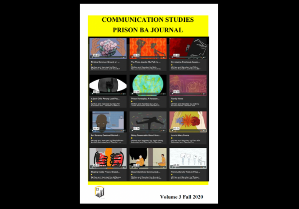 Communications Studies Prison BA Journal, Volume 3, Fall 2020