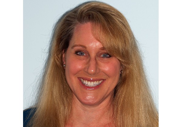 Professor Regan smiling