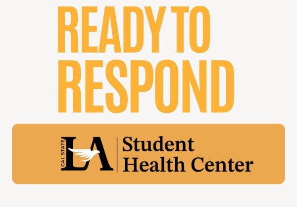 Ready to Respond written over the Student Health Center logo
