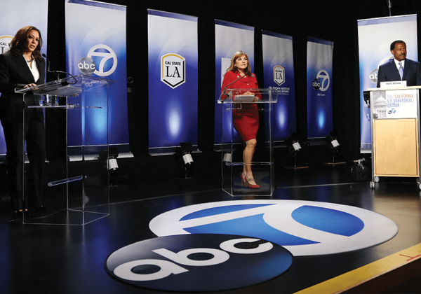 Debate with candidates on ABC 7