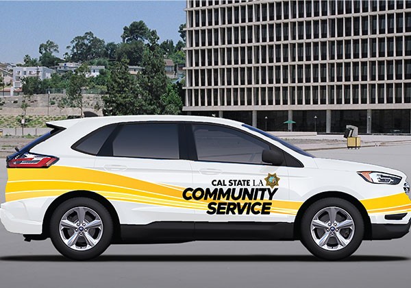Community Service Officer car