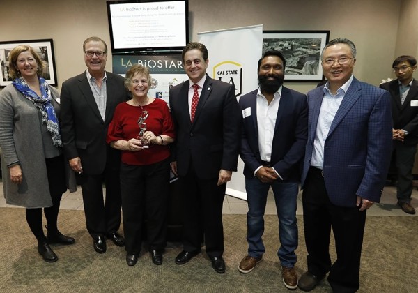 six la biostart partners gather for a picture